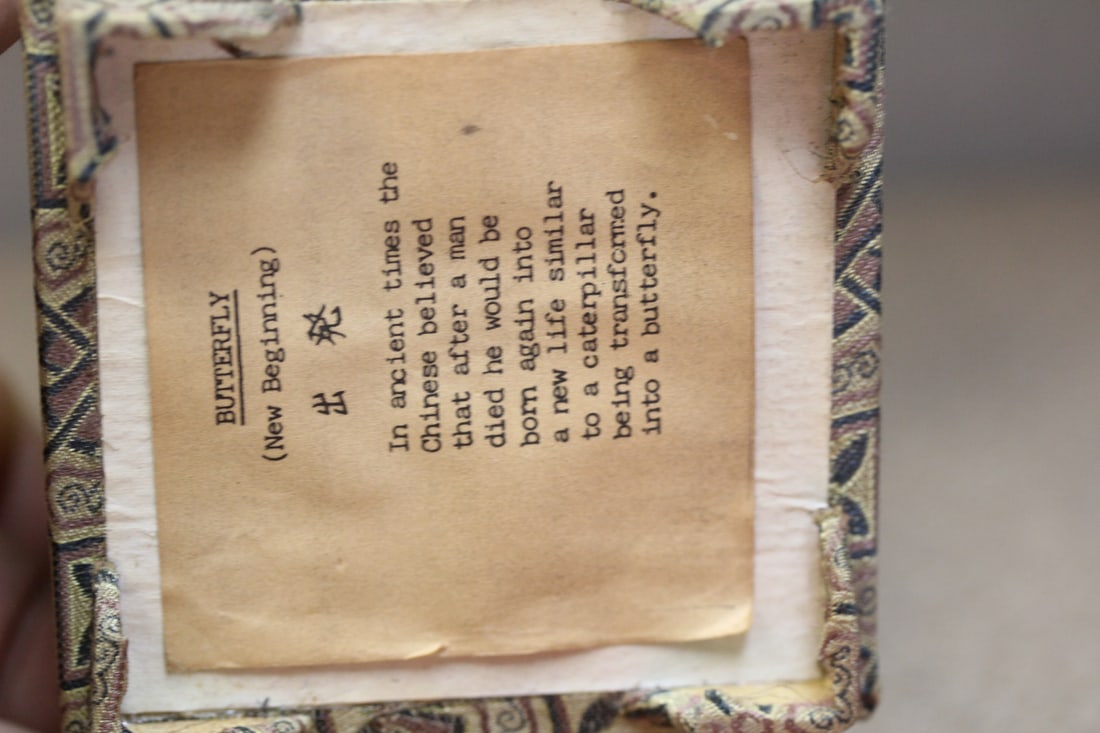 Oriental Egg Inside a Shadow Box - 6