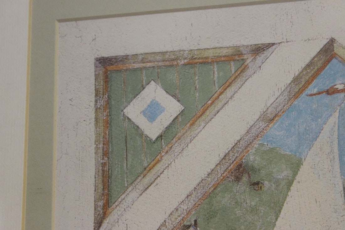 A Framed Lithograph - 4