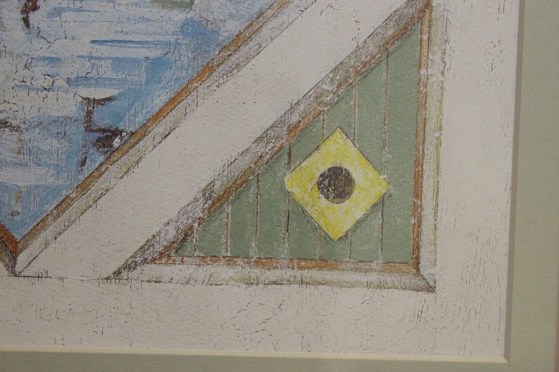 A Framed Lithograph - 6