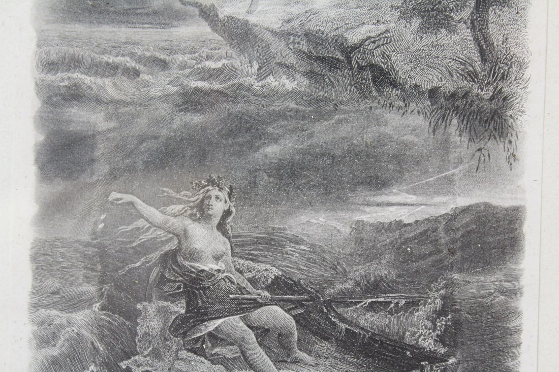 A Framed Etching - 3