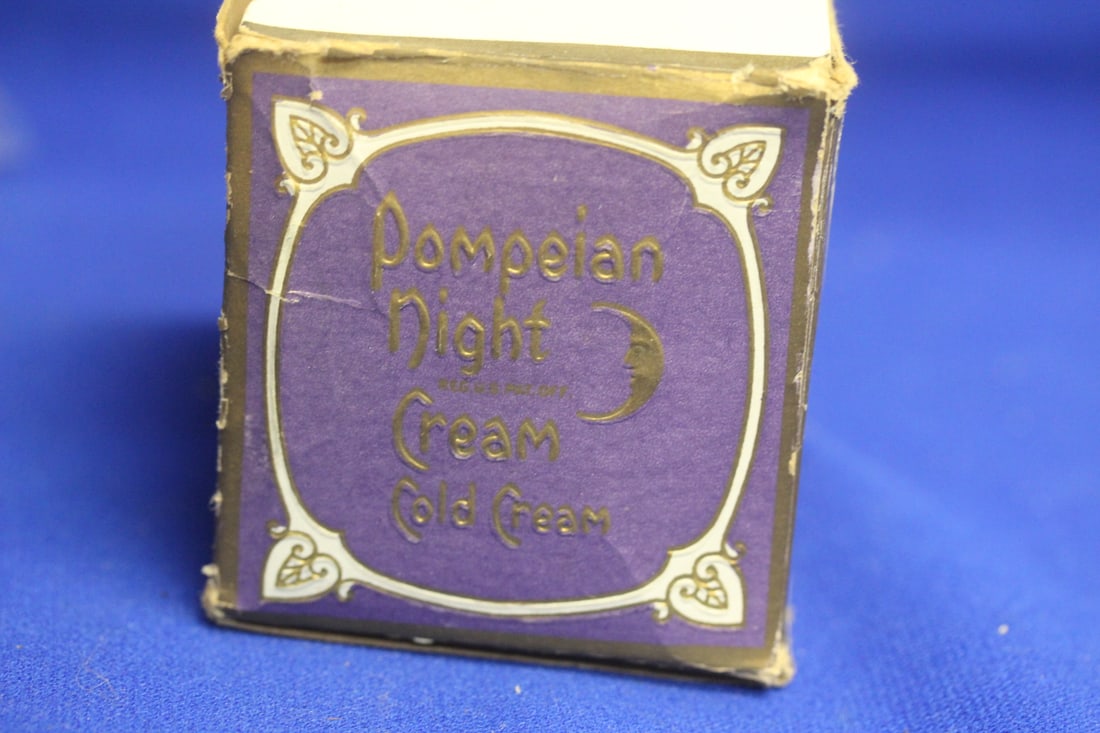 Pompeian Night Cold Cream: in box - appeared to be full or almost full - not open to exam content - please note: apply at your own risk
