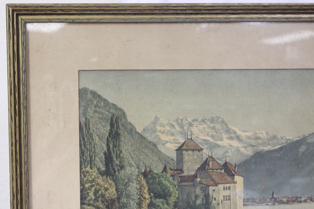 A Framed Old Print - 2