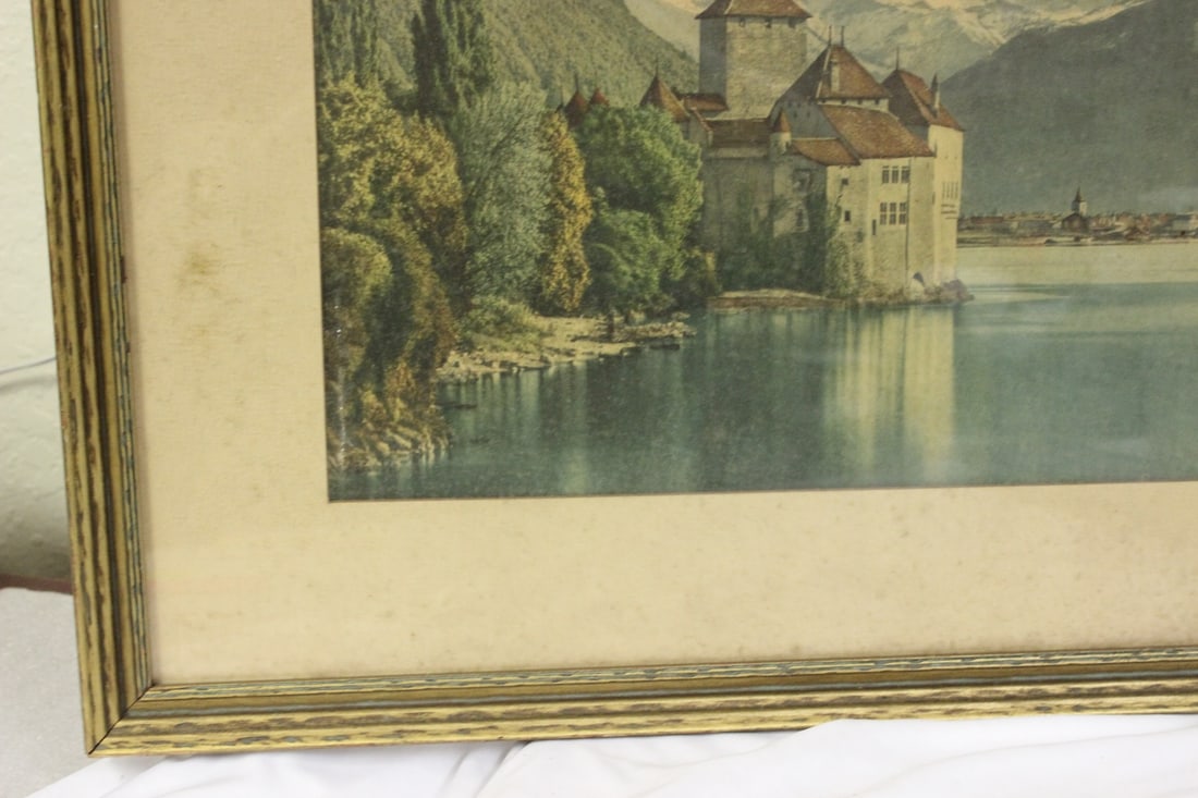 A Framed Old Print - 5