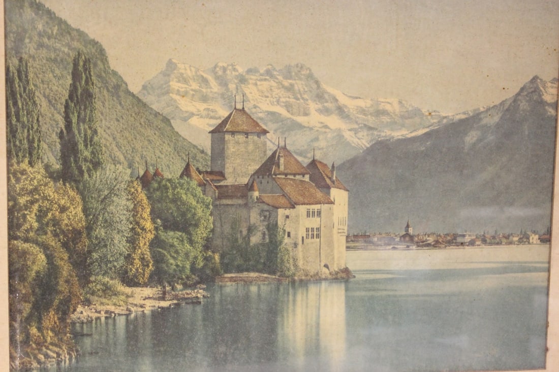 A Framed Old Print - 6