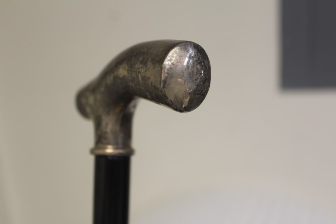 Sterling Handle Cane - 5