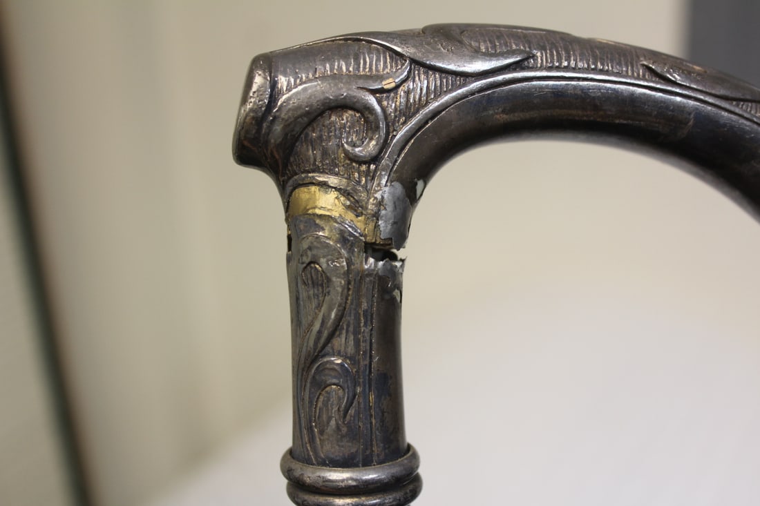 Sterling Handle Cane - 8