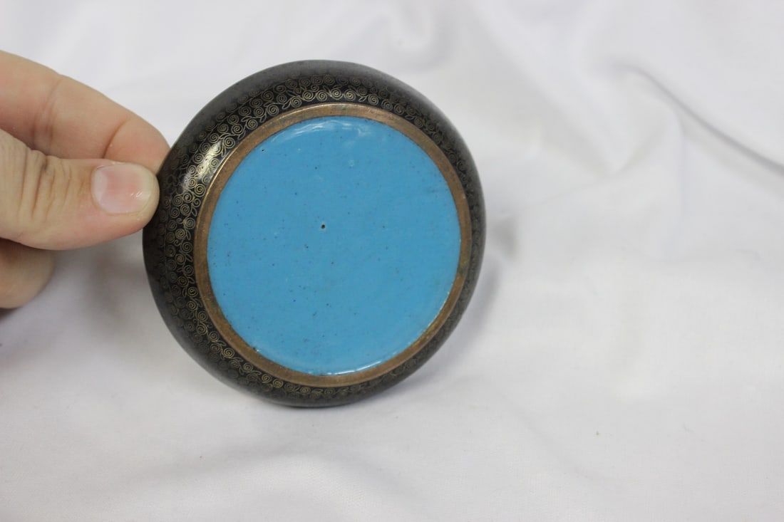 A Chinese Cloisonne Dish - 2