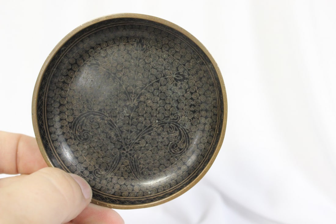 A Chinese Cloisonne Dish - 3