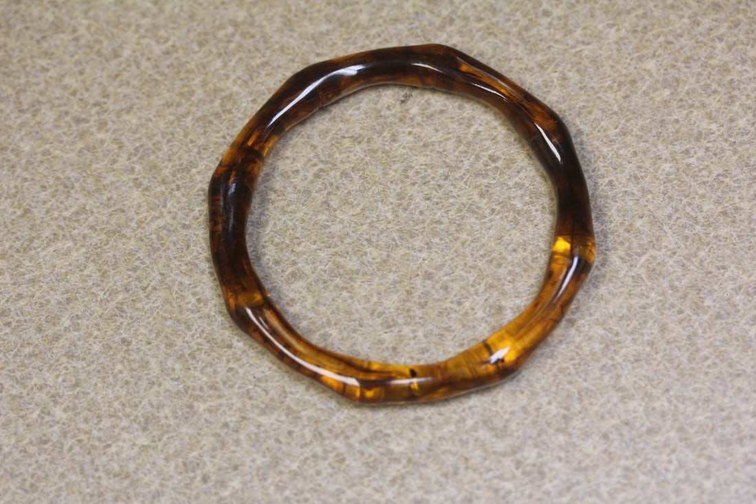 Lucite Bangle Bracelet - 2