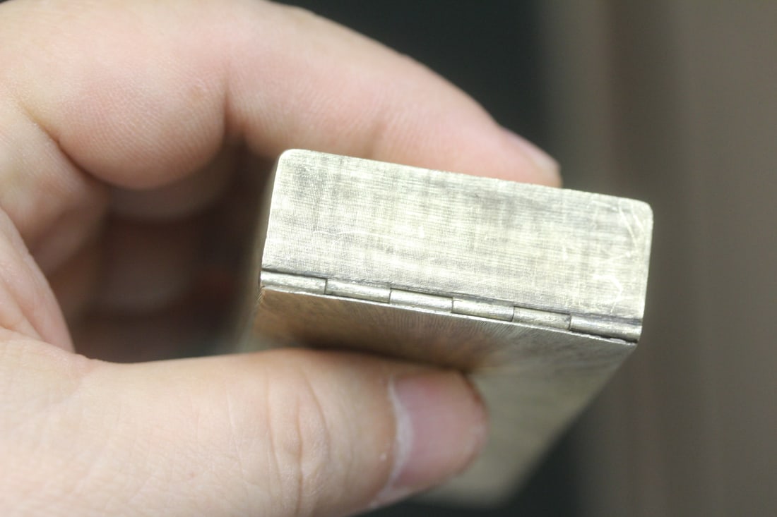 Sterling Cigarette Case - 12