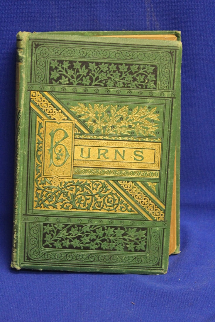 Hardcover Book: Burn's Poem: as shown