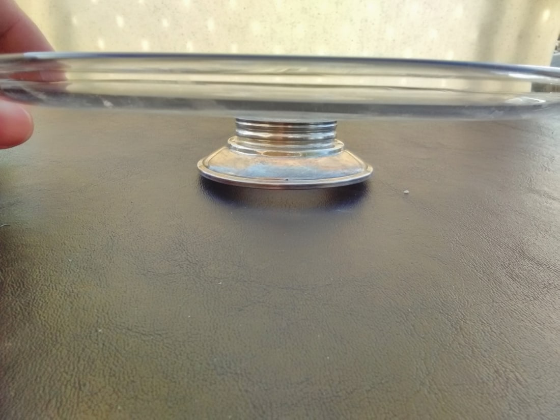 A Glass Serving Tray - 2