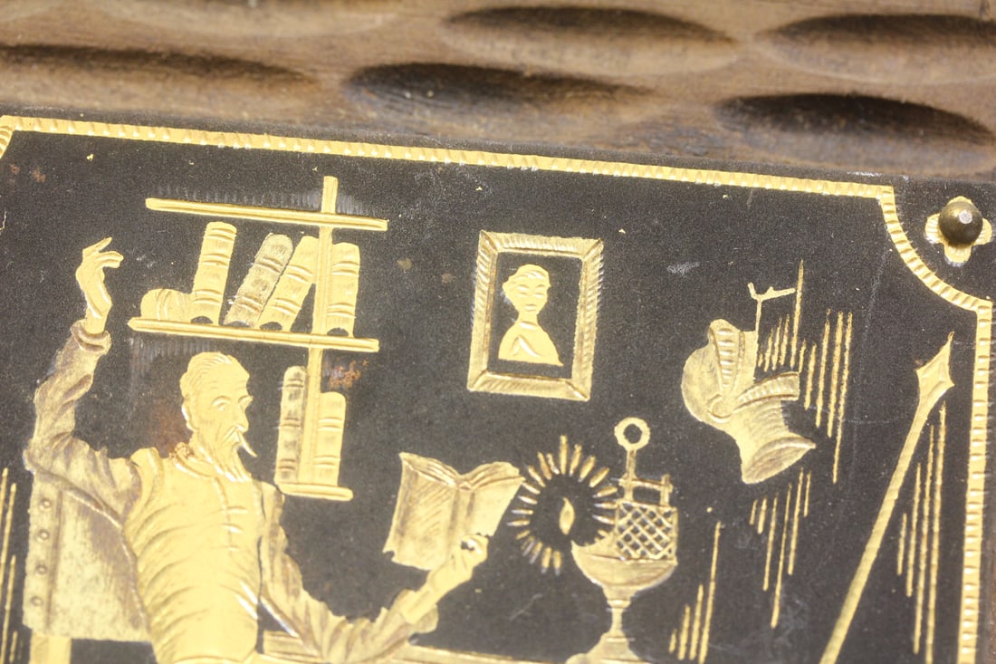 Gold Etched Panel - 3