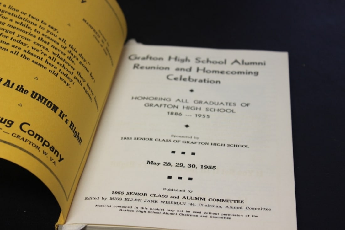 A Grafton Senior High School Year Book Annual: As shown on photos