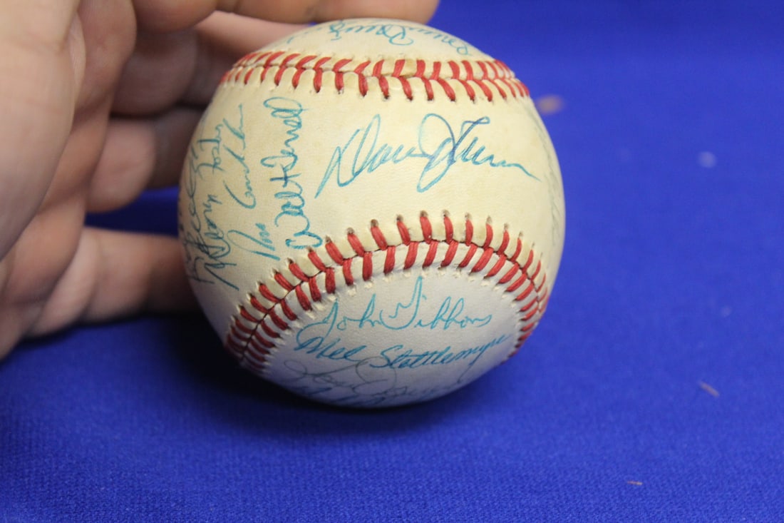 An Early 1980'S New York Mets Autographed Baseball (1 of 9)