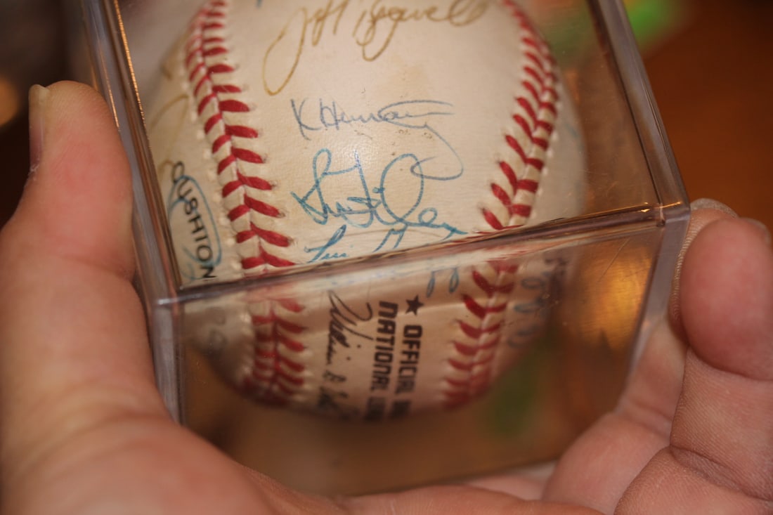Players Signed Baseball - 7