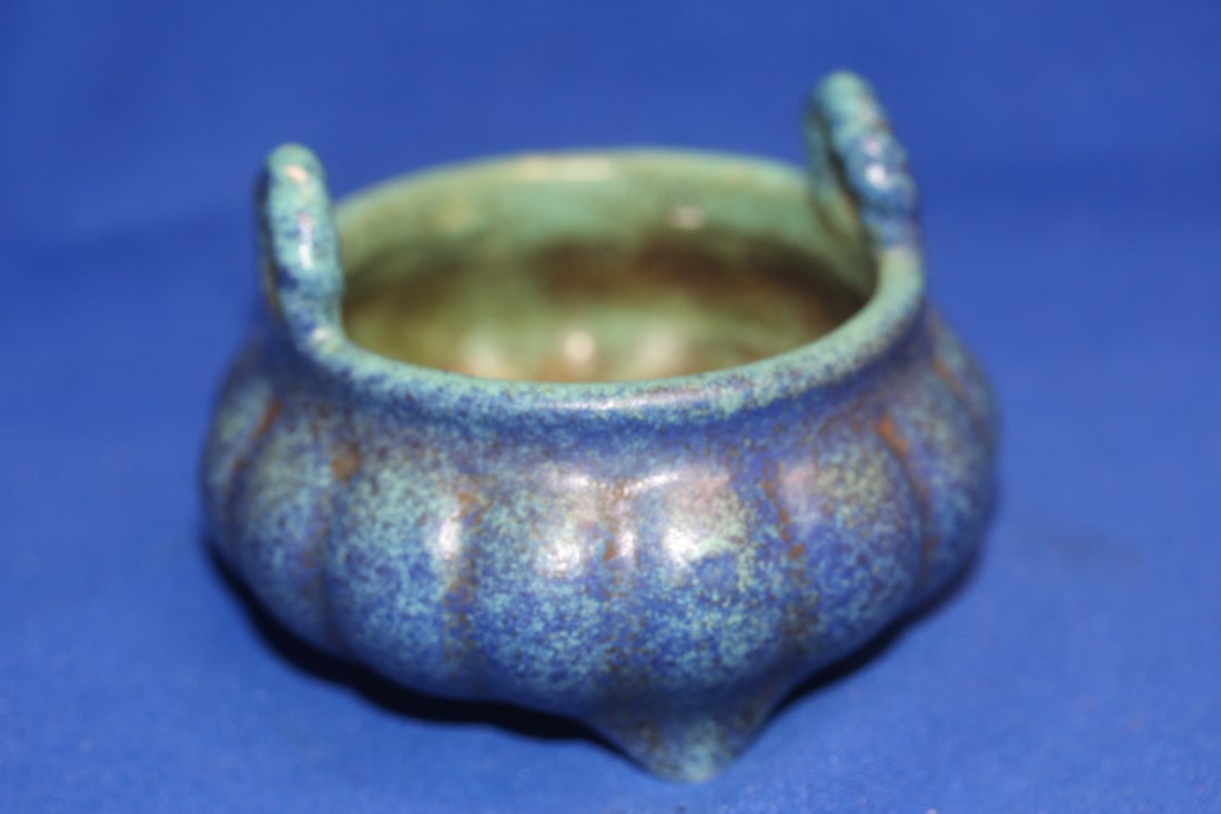 Antique Chinese Robins Egg Washer: most likely 19th century - approximately 4 inches in diameter