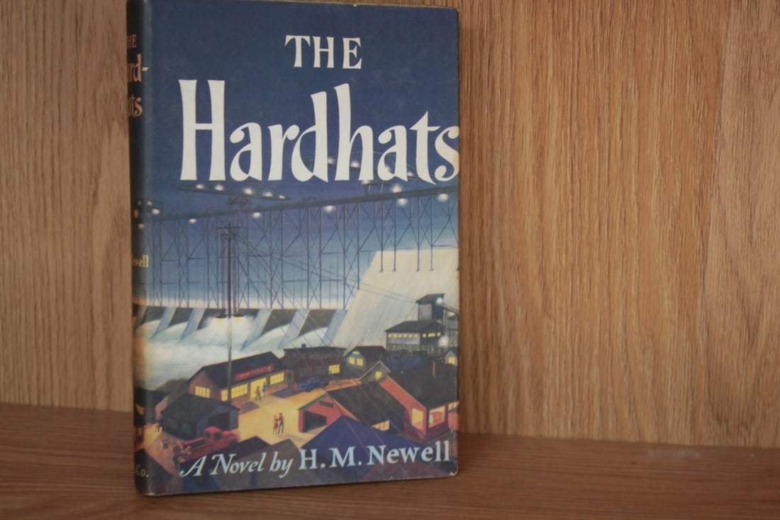 Book - The Hardhats: Hardcover with dust jacket - condition as shown