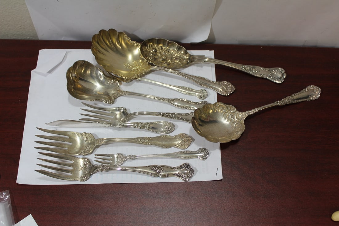 Lot of 13 Serving Pieces (1 of 8)