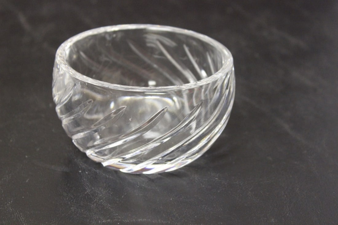 A Signed? Glass Bowl: 4" in diameter