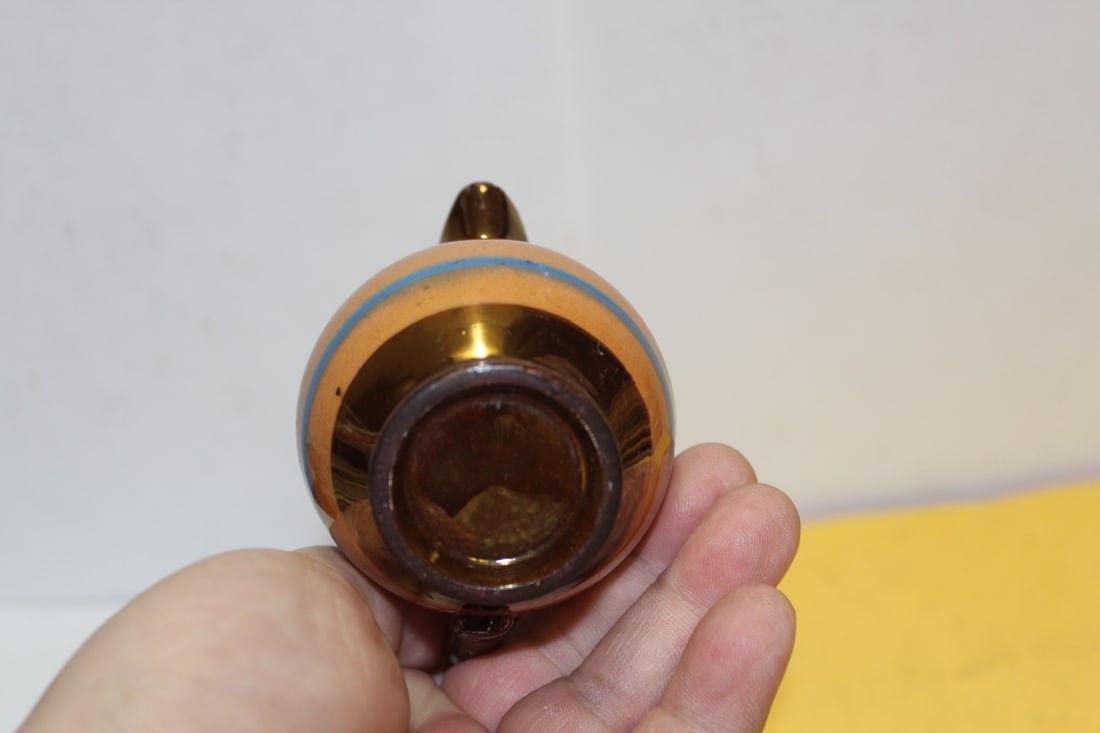 A Small Lusterware Pitcher - 4