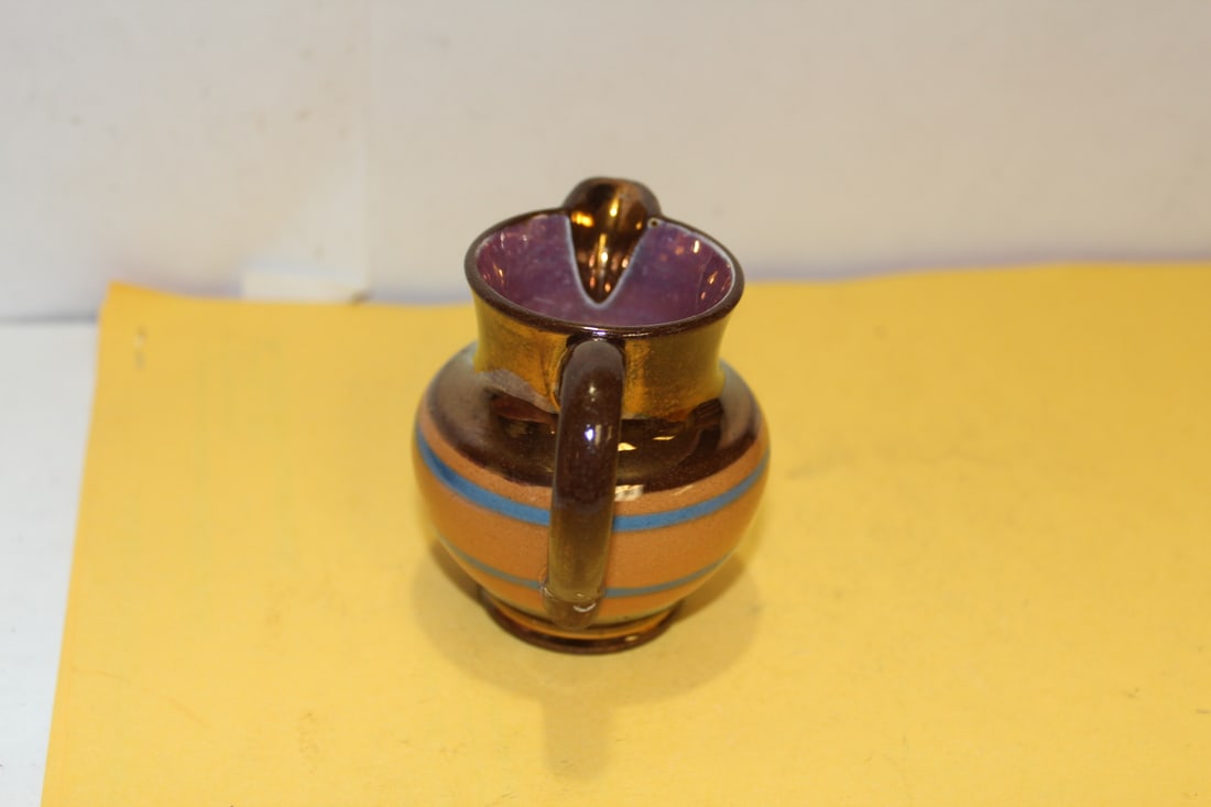 A Small Lusterware Pitcher - 5
