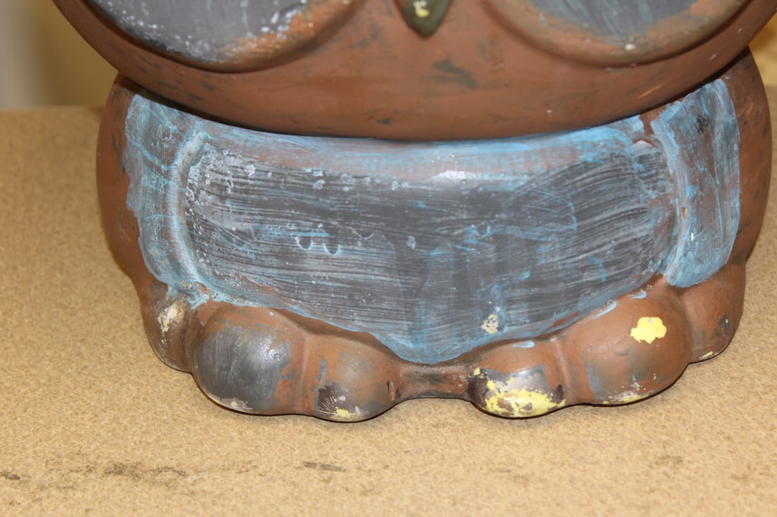 Large Cement Owl - 4