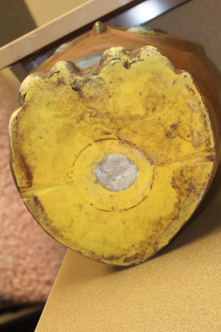 Large Cement Owl - 9