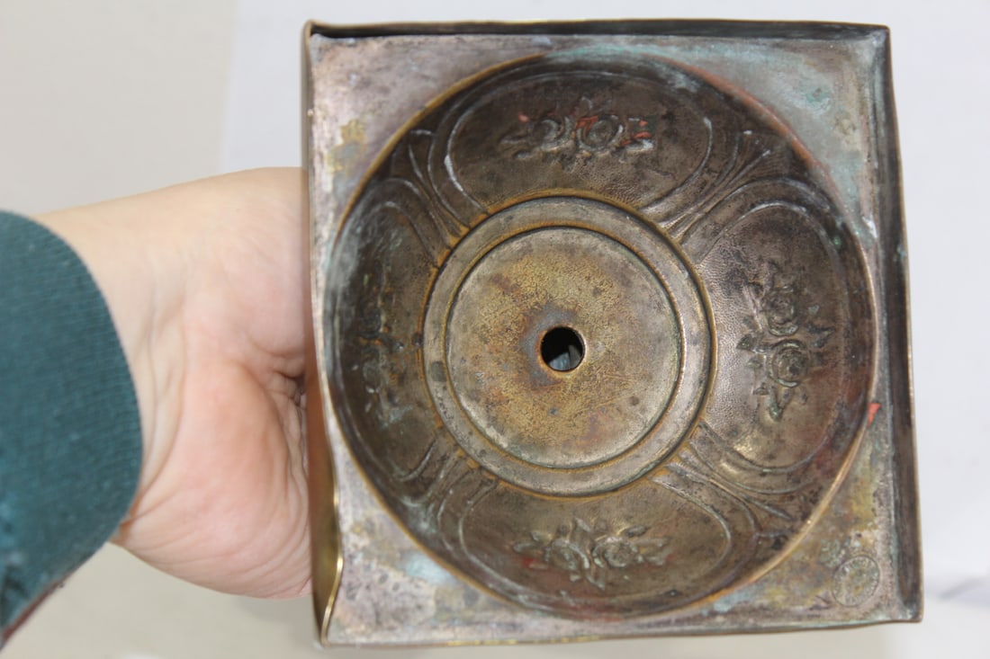 A Single Brass Candlestick - 5