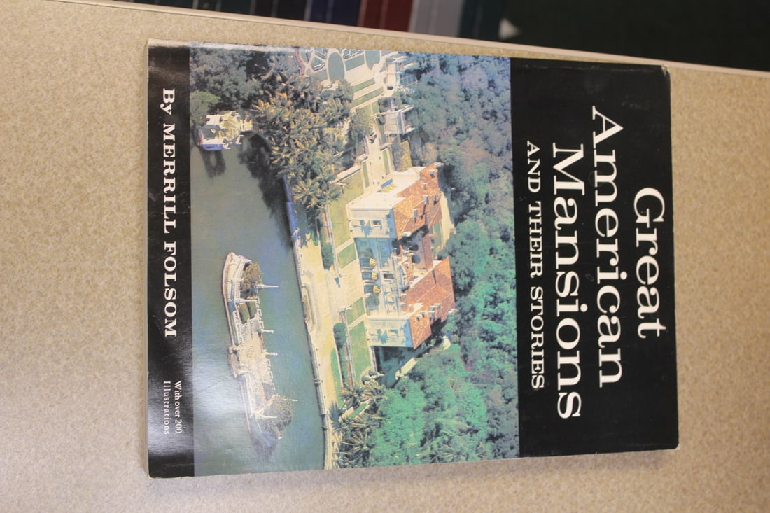 Softcover Book: Great American Mansions: as shown