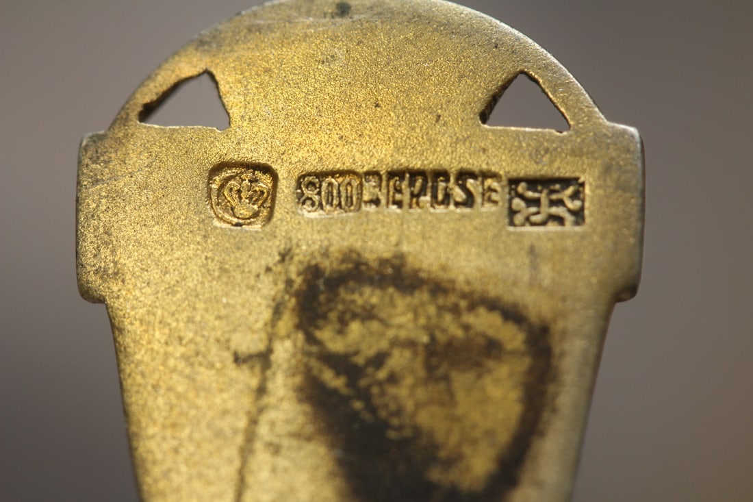 Enamel Silver Spoon - 3