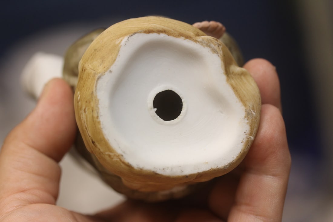 Ceramic Oriental Worker - 5