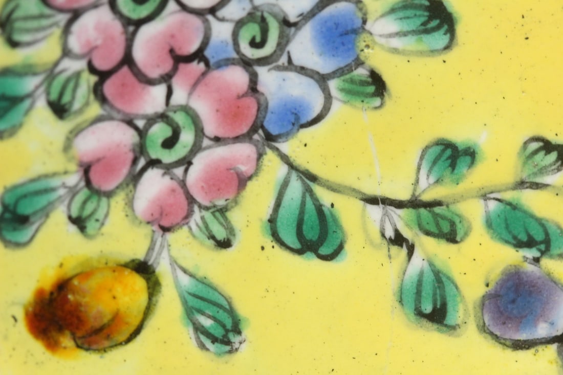 Antique Chinese Small Rectangular Dish - 3