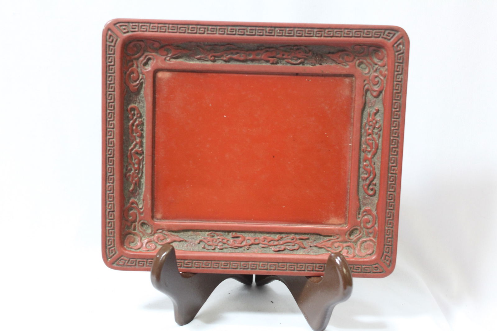 A Chinese Cinnabar Lacquer Tray (1 of 4)