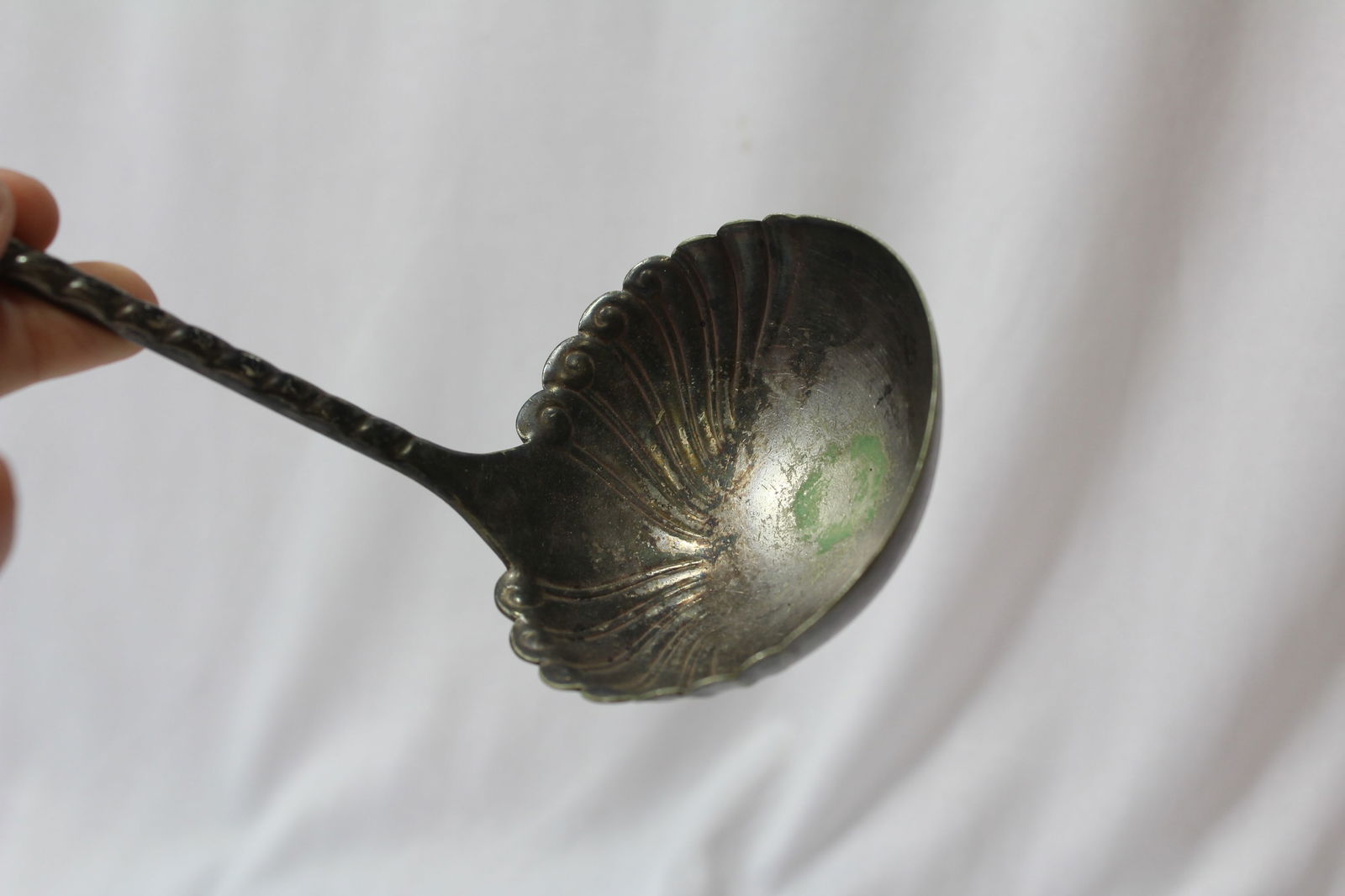 A Silverplated Ladle - 2