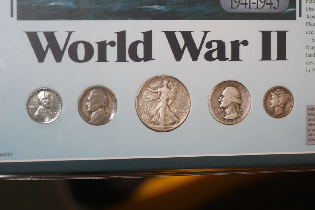 World War II Coin Set - 2