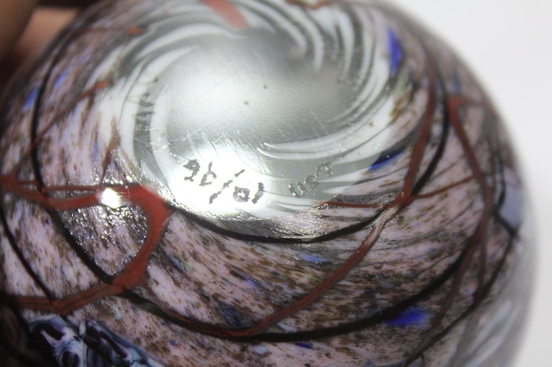 A Signed Paperweight - 9