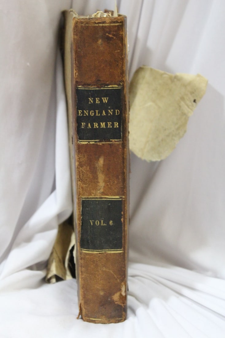Hardcover Book: NewEngland Farmer: as shown