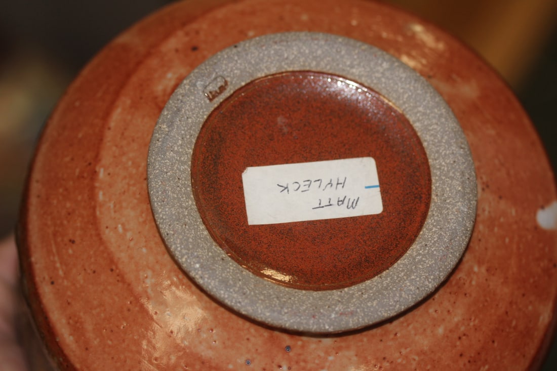 Signed Matthew Hyleck Stoneware - 6
