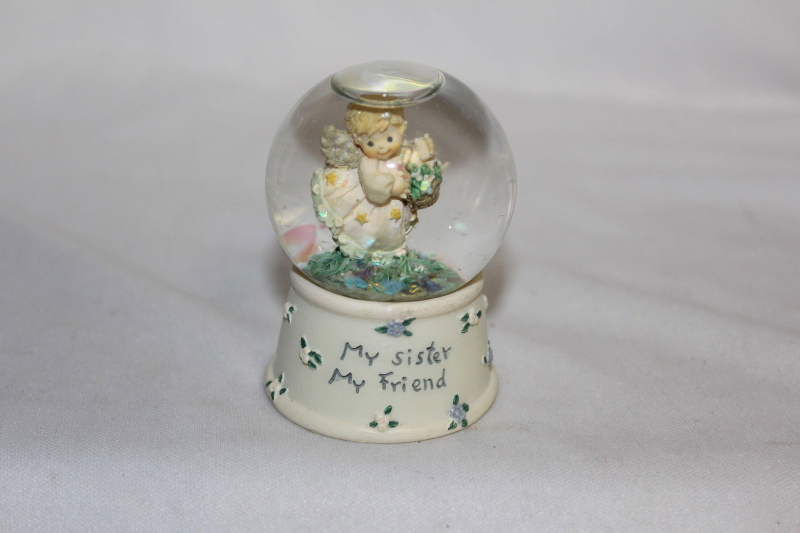 A Small Waterglobe: 2 5/8" tall