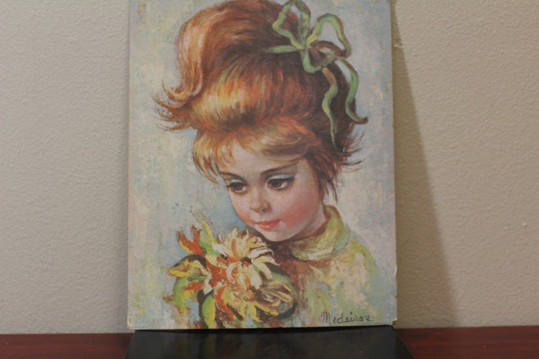 A Vintage Print: 14" x 11"