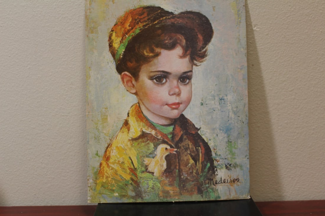 A Vintage Print: 14" x 11"