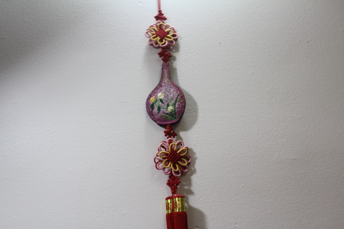 A Chinese Tassel: 48" tall