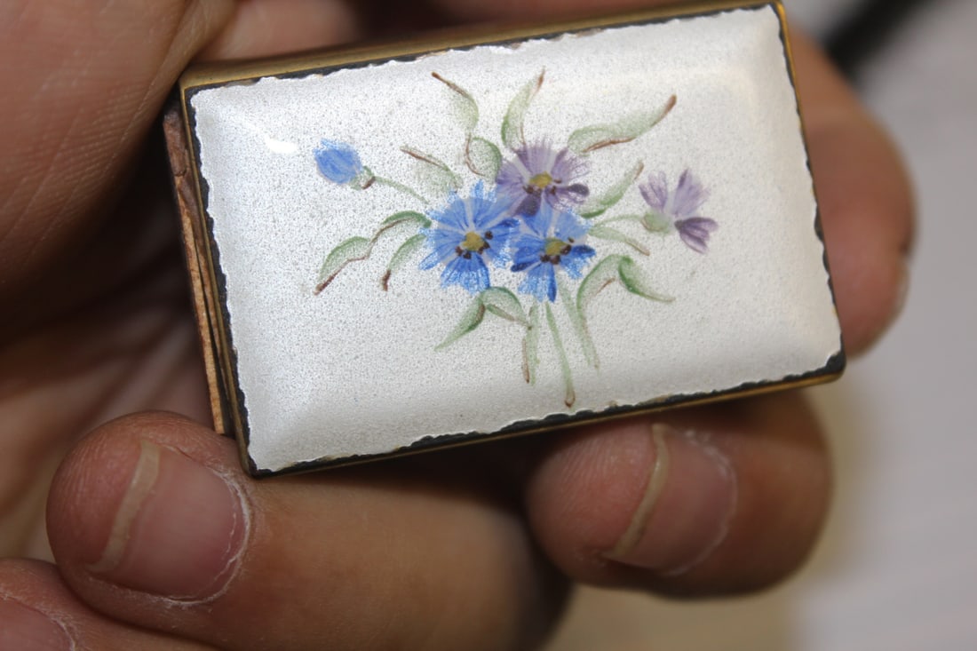Enamel Match Box - 5