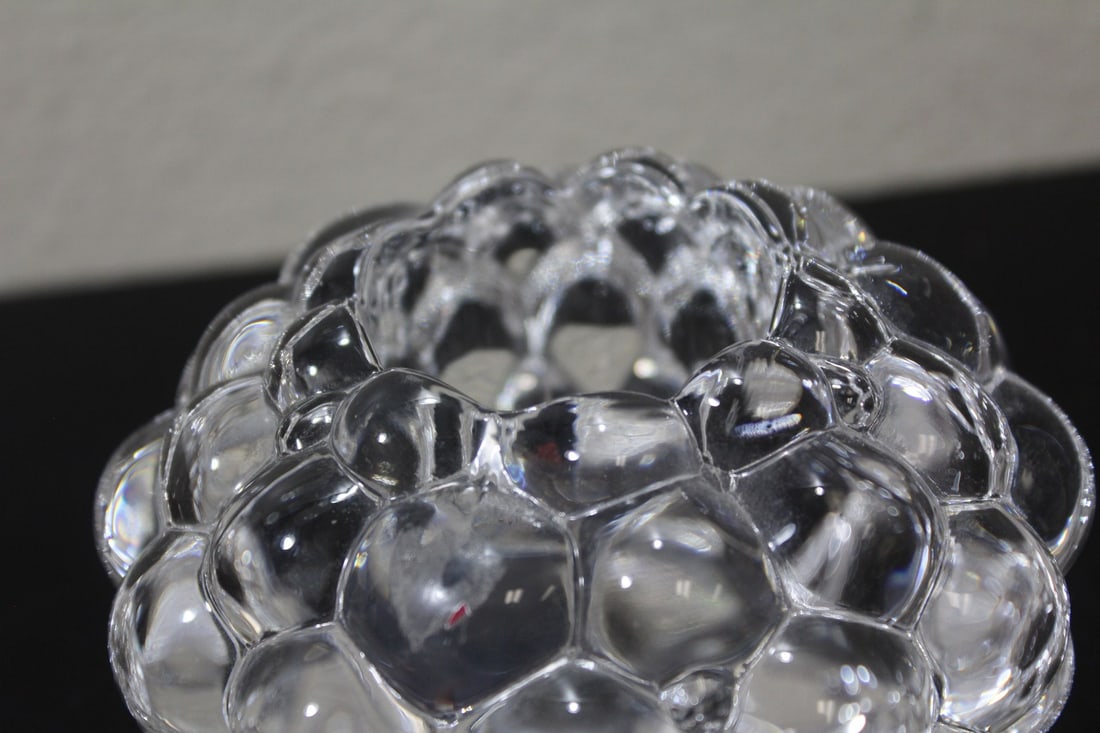 An Orrefors Candlestick - 2