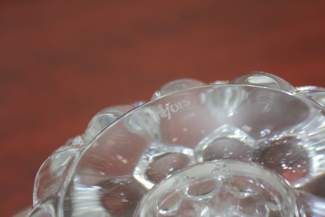 An Orrefors Candlestick - 4