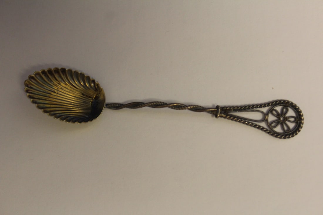A Sterling Souvenir Spoon: 3 7/8" long