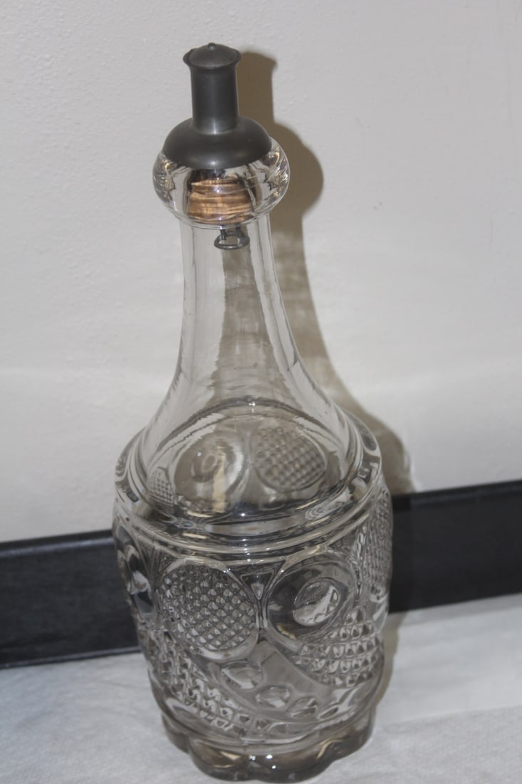A Press Glass Decanter (1 of 6)