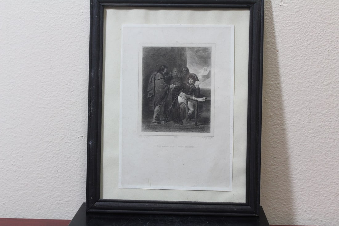 A Steel Engraving or Print (1 of 5)