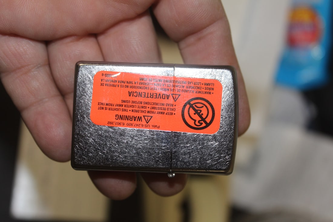 Zippo Chrome Lighter (1 of 3)